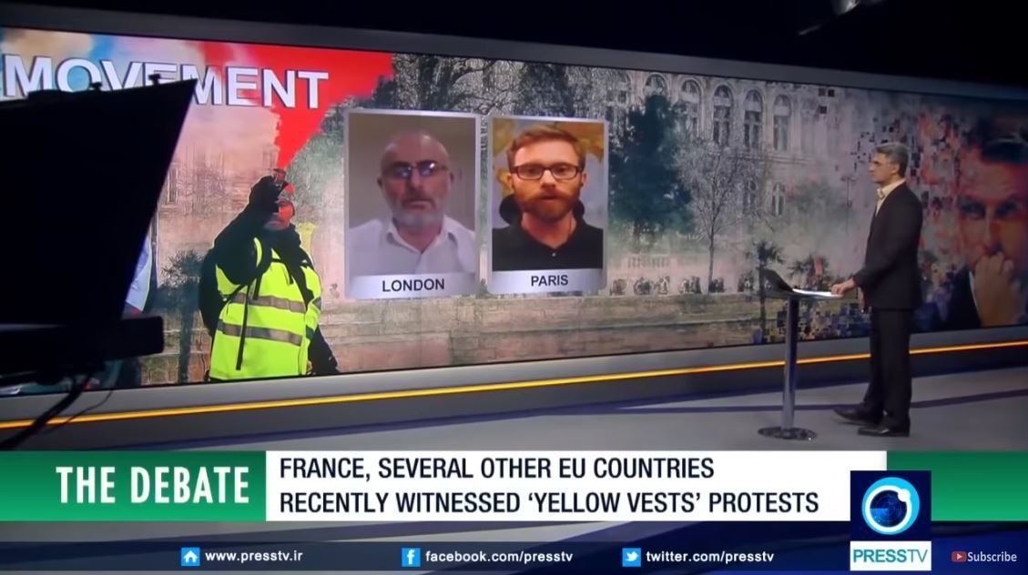 Click to enlarge presstv interview niall yellow vests