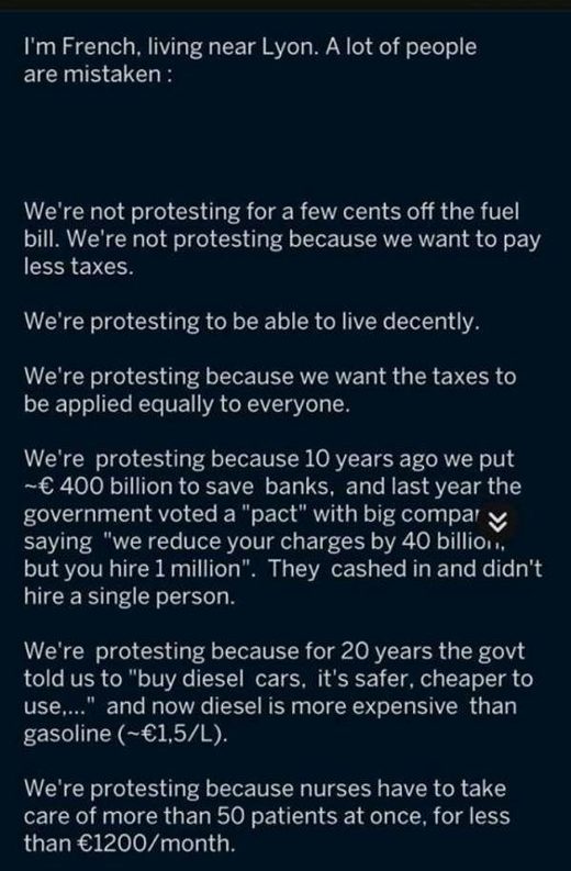 Click to enlarge yellow vest manifesto twitter
