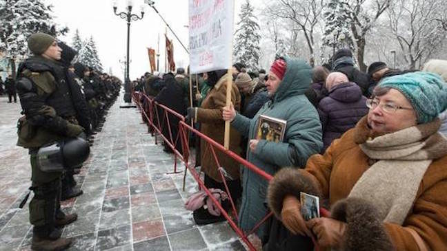 Click to enlarge Ukrainian orthodox against name change