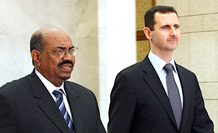 Click to enlarge Sudanese President Omar al-Bashir • Syrian President Bashar al-Assad