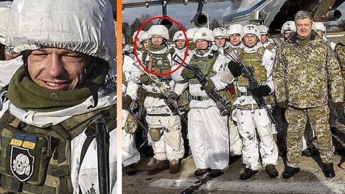 Poroshenko and army guys