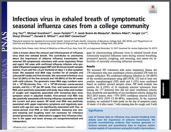Flu shot study