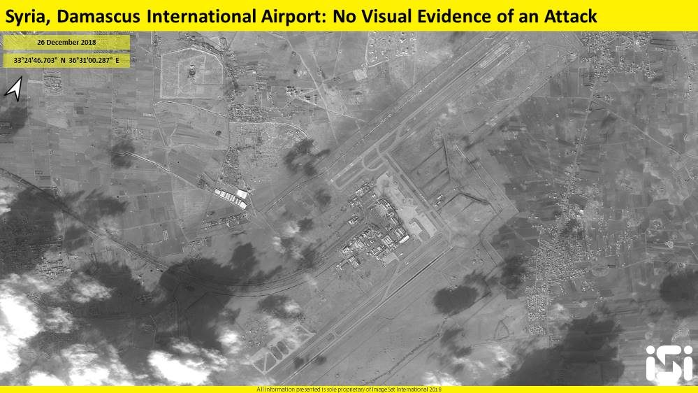 israel strike damascus airport christmas