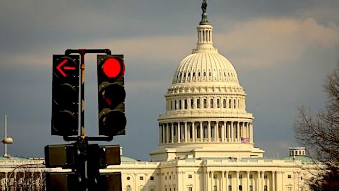 Click to enlarge Red light Capitol
