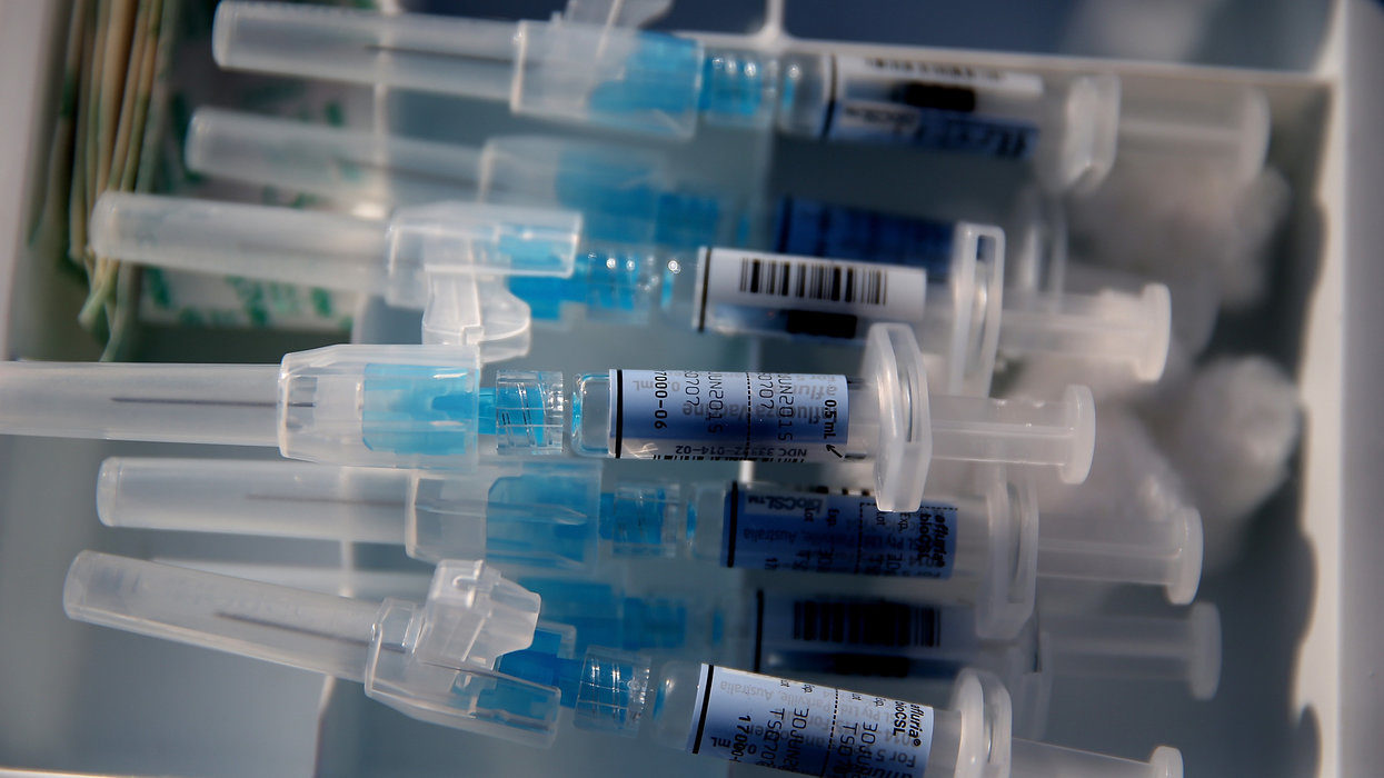 syringes vaccines