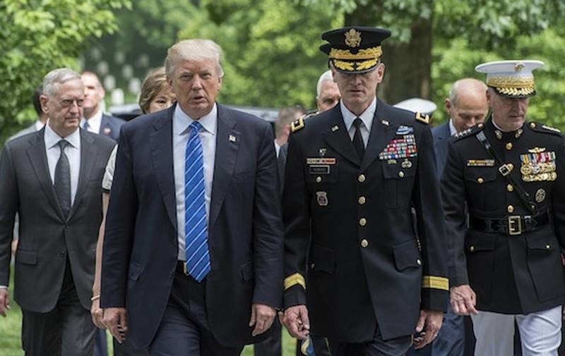 Trump Arlington cemetary