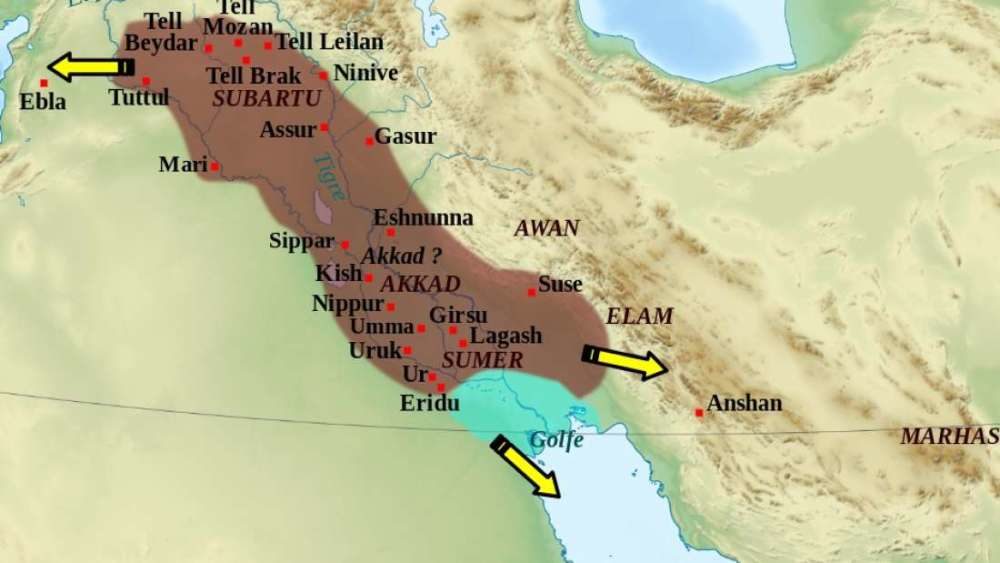 Click to enlarge The Akkadian Empire