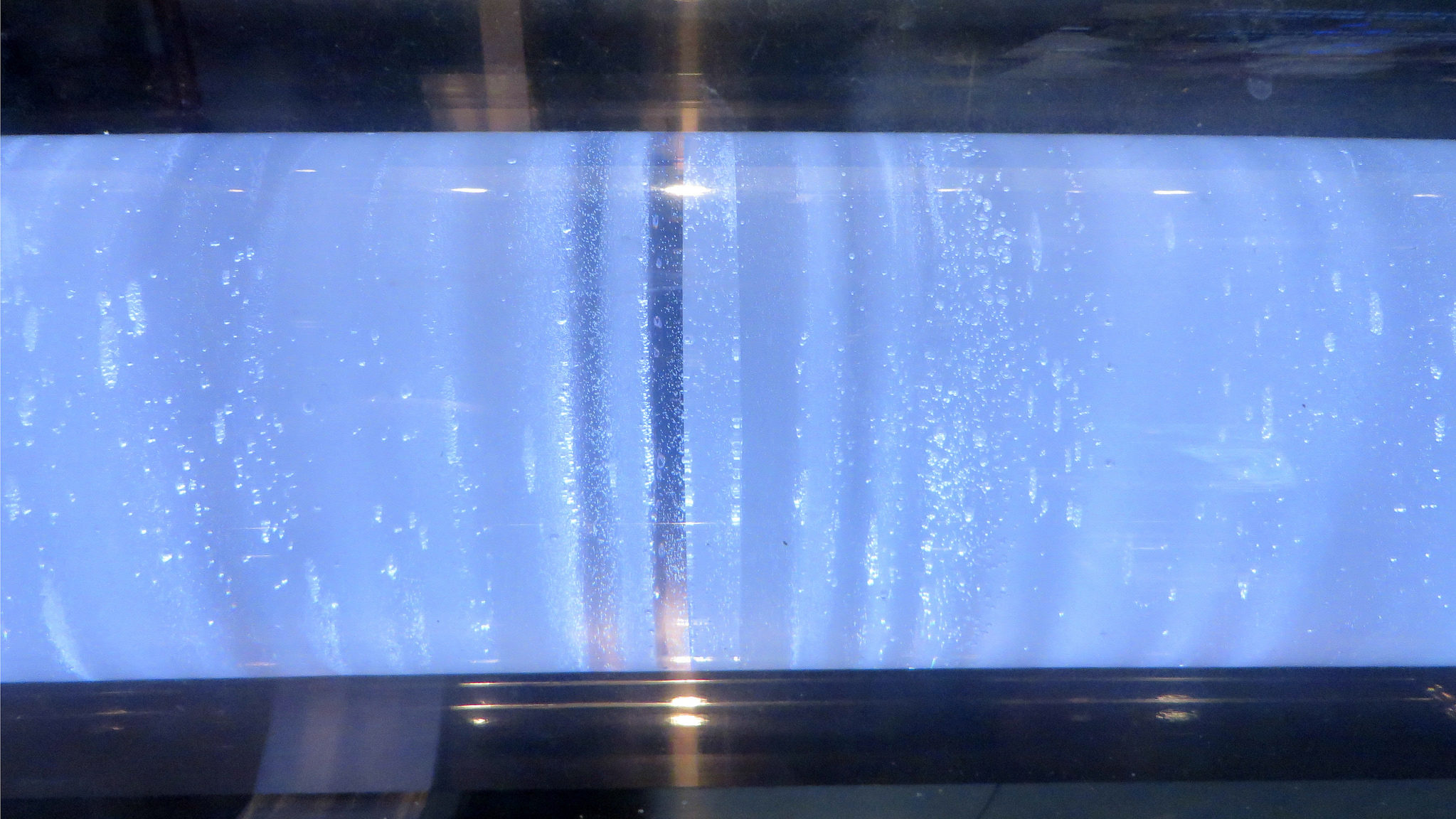 An ice core from Greenland