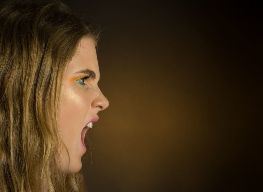 angry woman