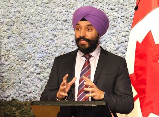 Navdeep Bains Statistics Canada census