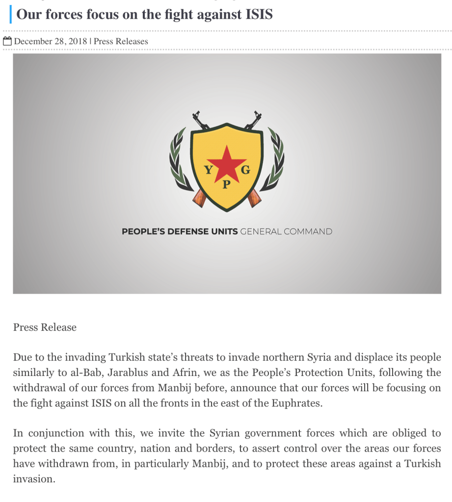 ypg statement