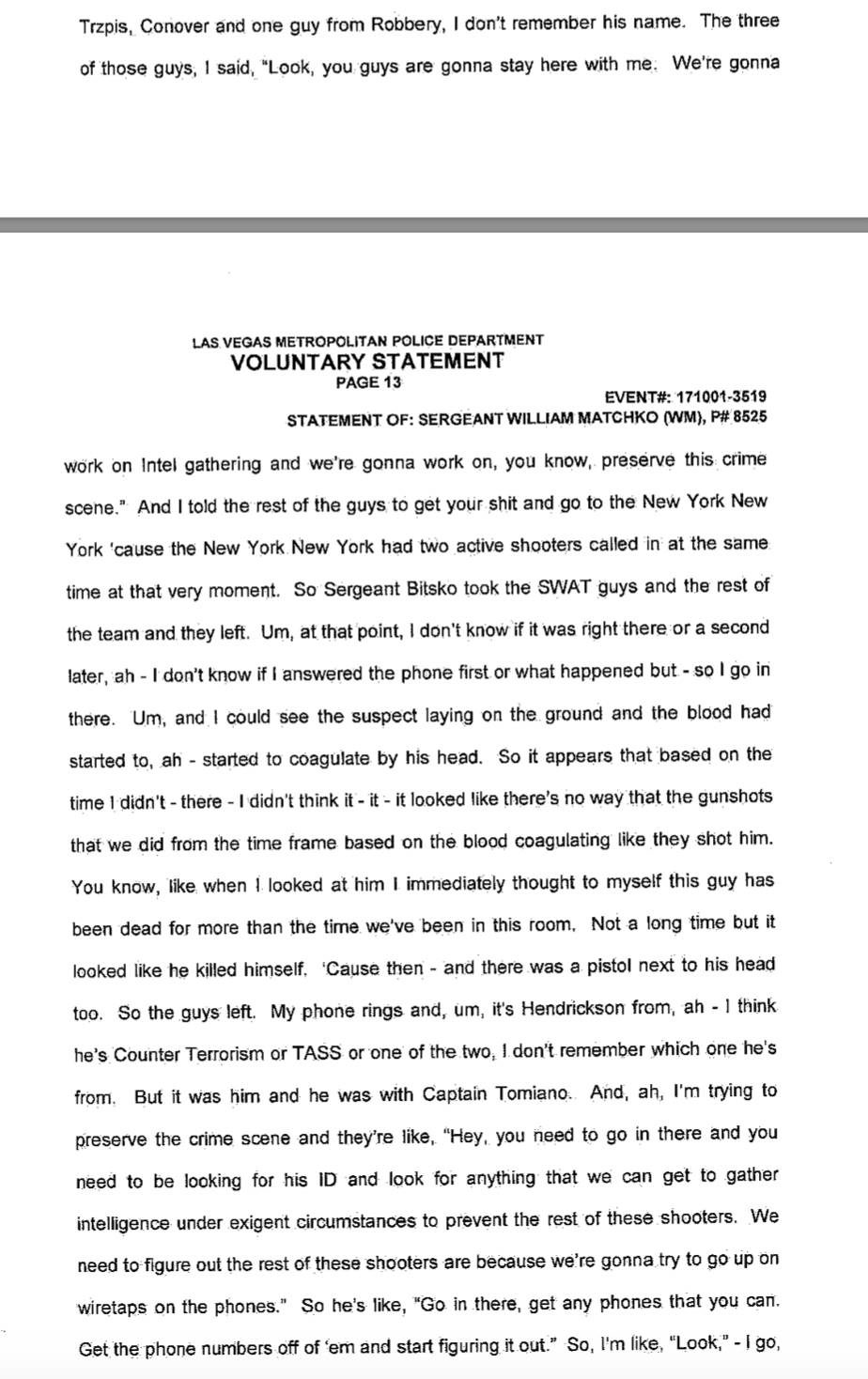 Click to enlarge matcho statement 2 paddock suicide