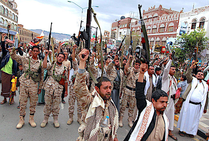 Houthi rally