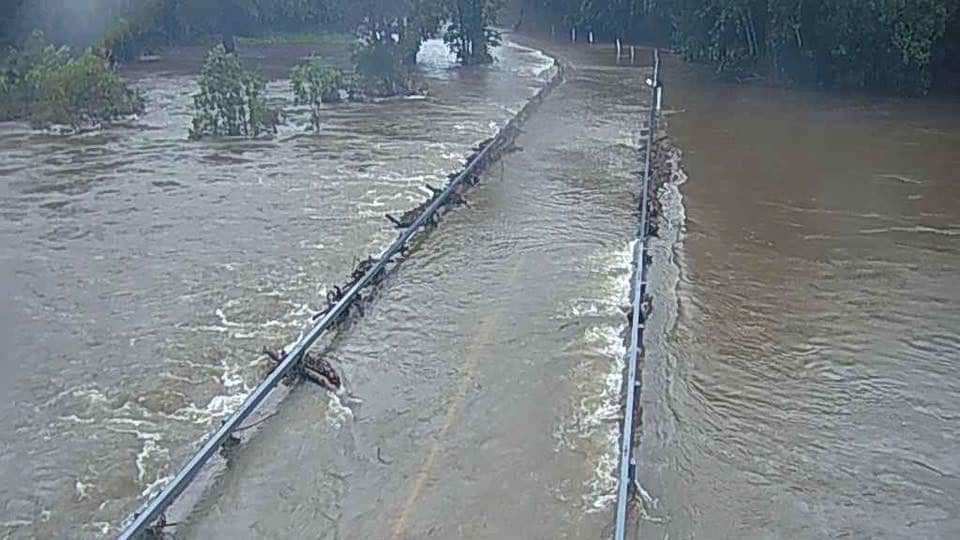 Flooding at Peets Bridge, Goldsborough