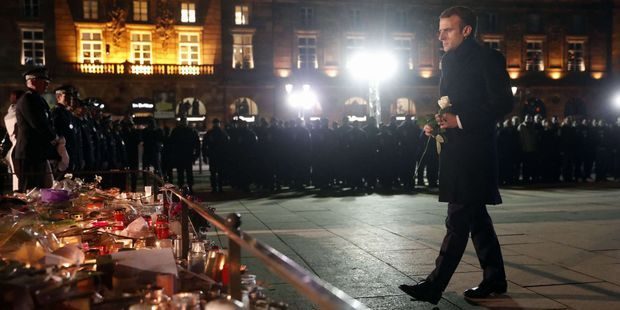 Click to enlarge macron strasbourg