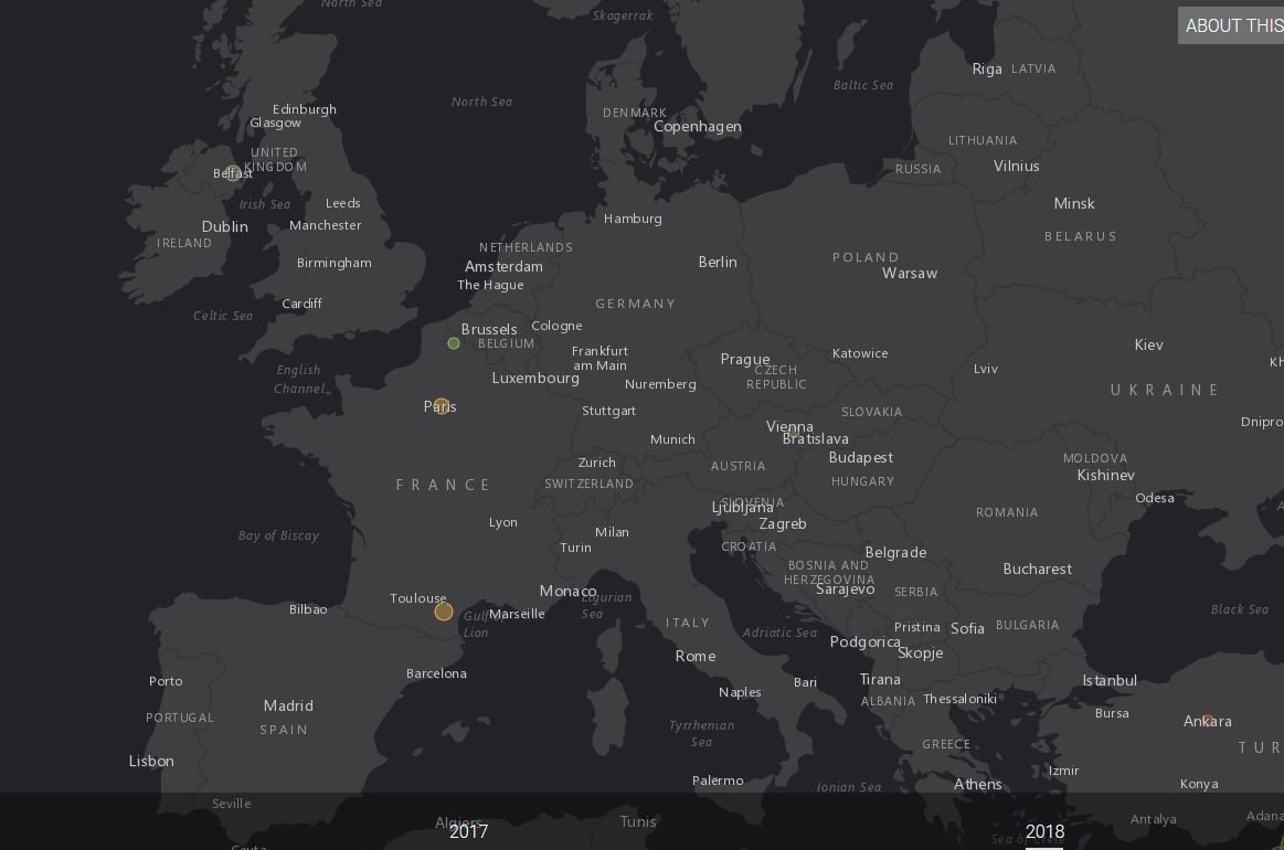 Click to enlarge terror attacks map