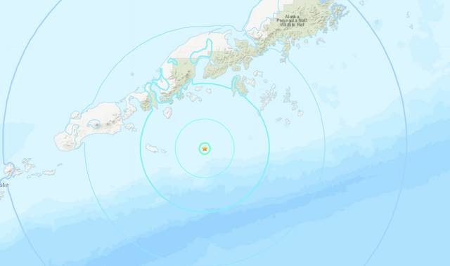 Click to enlarge quake Alaska