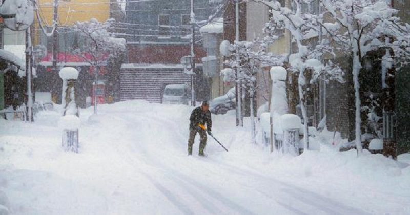 Heavy Snowfall Japan