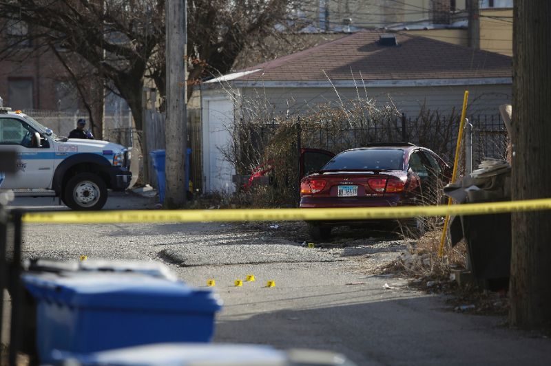 chicago crime scene