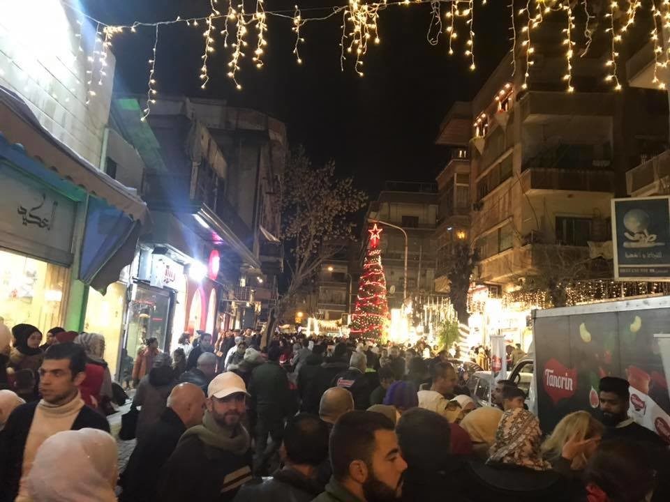 christmas syria damascus