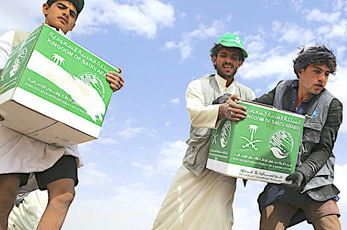 Click to enlarge Yemen food relief
