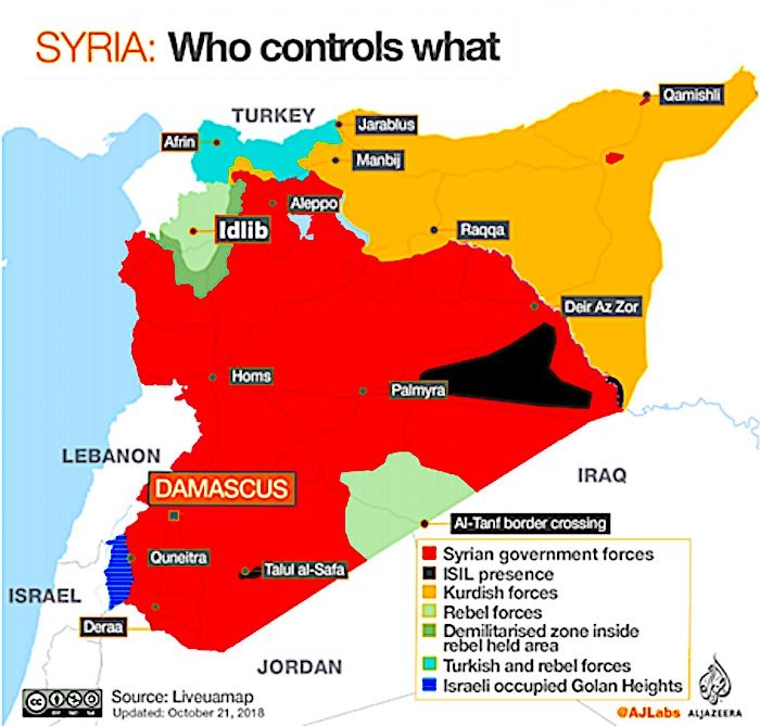 Map Syria
