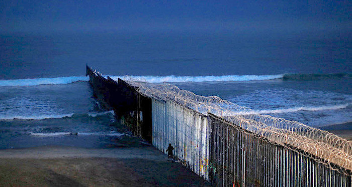 Click to enlarge Border wall