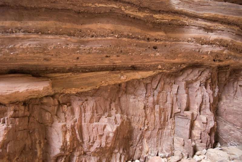 Click to enlarge Cambrian sandstone