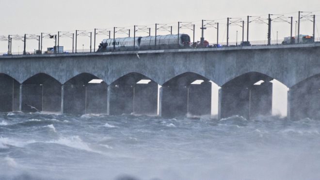 train accident denmark bridge