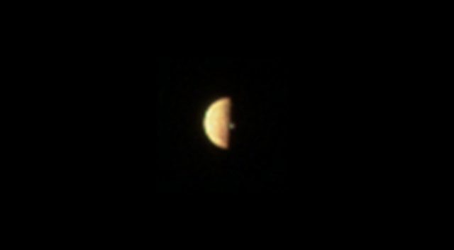 NASA's Juno team shared this look at Io and its volcanic plume.
