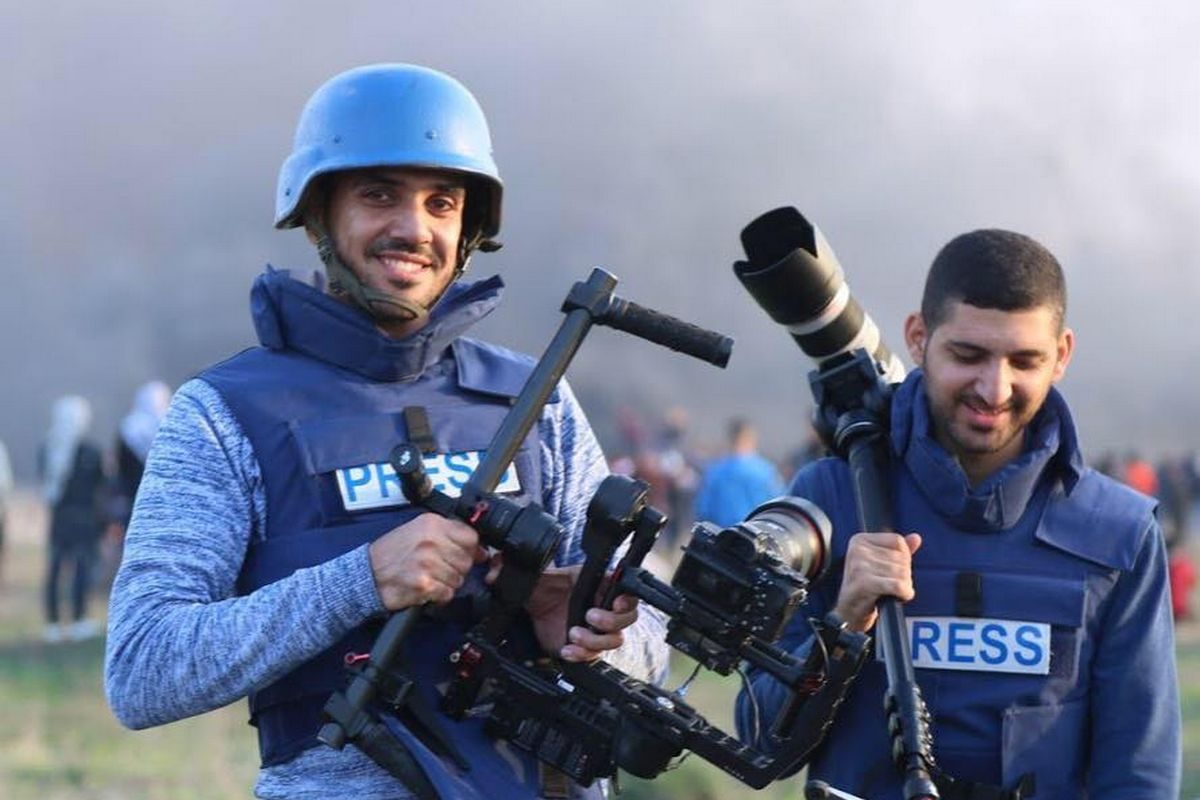 IDF murder Yaser Murtaja Gaza Strip.