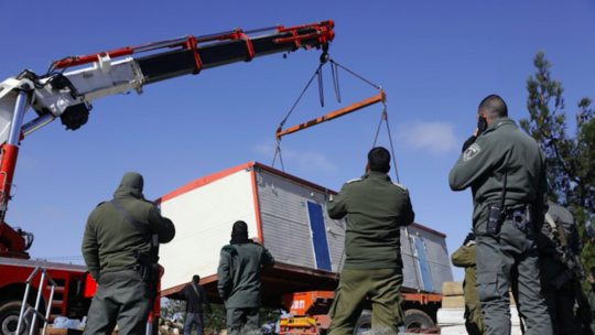 Click to enlarge West Bank Amona eviction