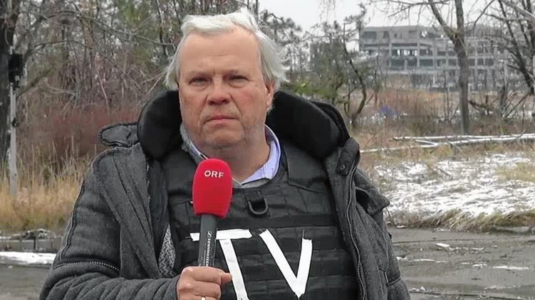 Click to enlarge Australian journalist Christian Wehrschütz