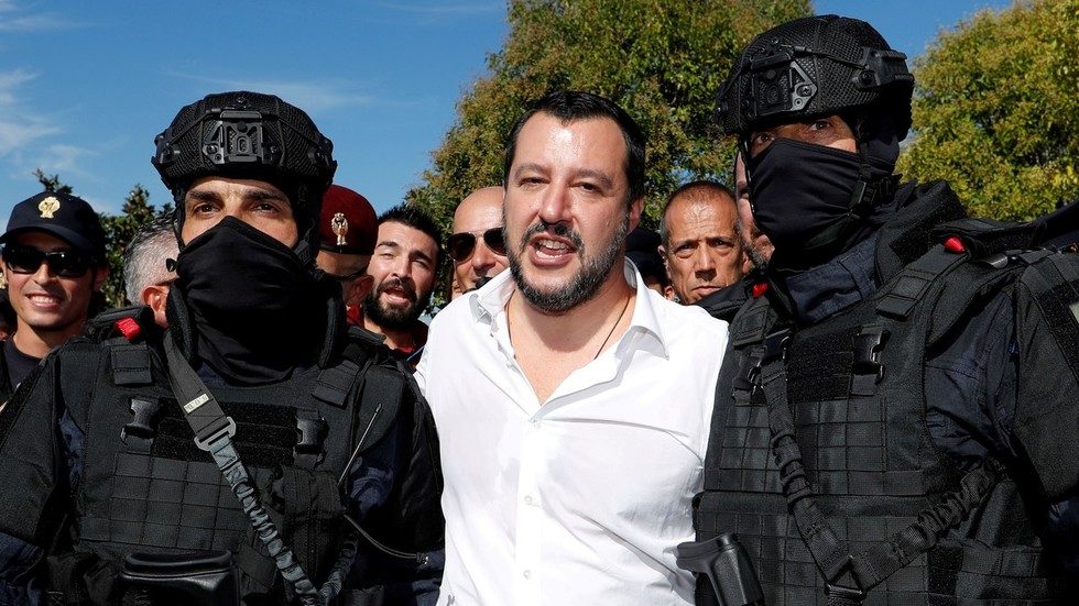 Click to enlarge Matteo Salvini