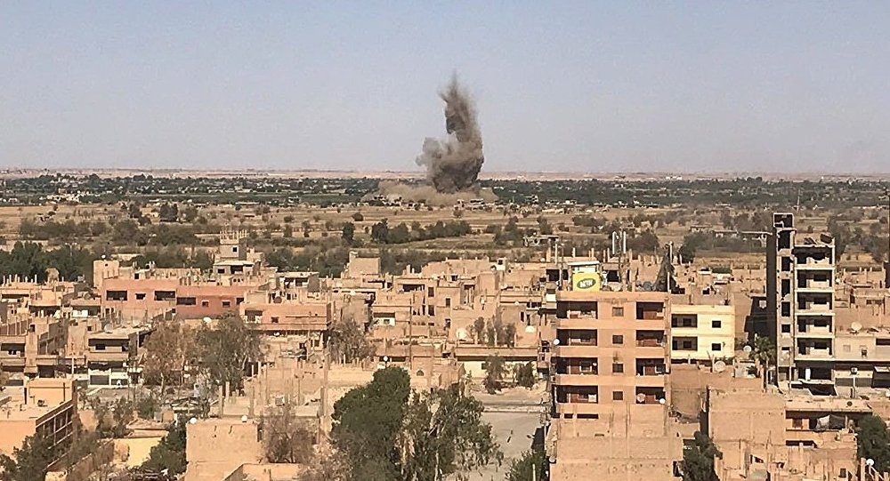 Click to enlarge syria airstrike