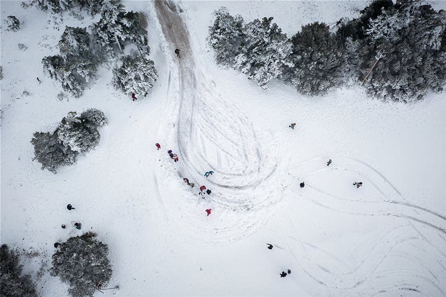 snow