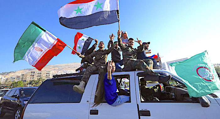 Syrian supporters
