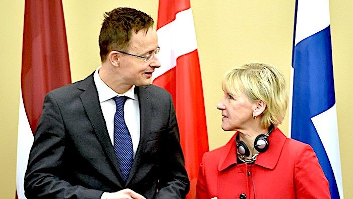 Margot Wallström, Peter Szijjarto