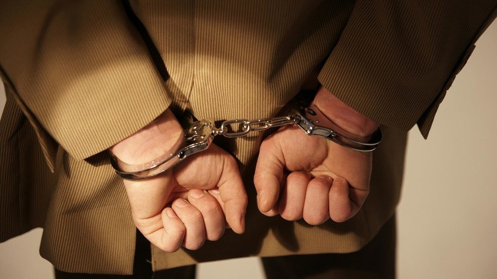 man in handcuffs