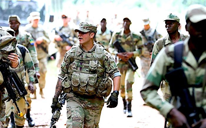 US troops Gabon