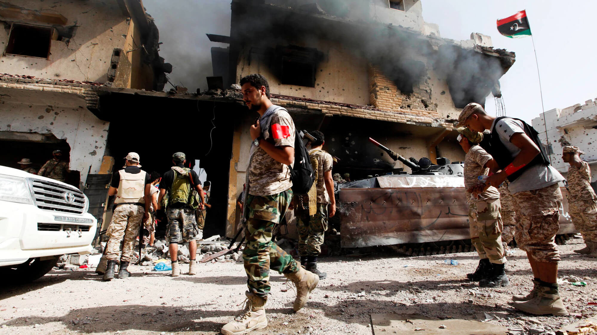 UN libyan fighters sirte