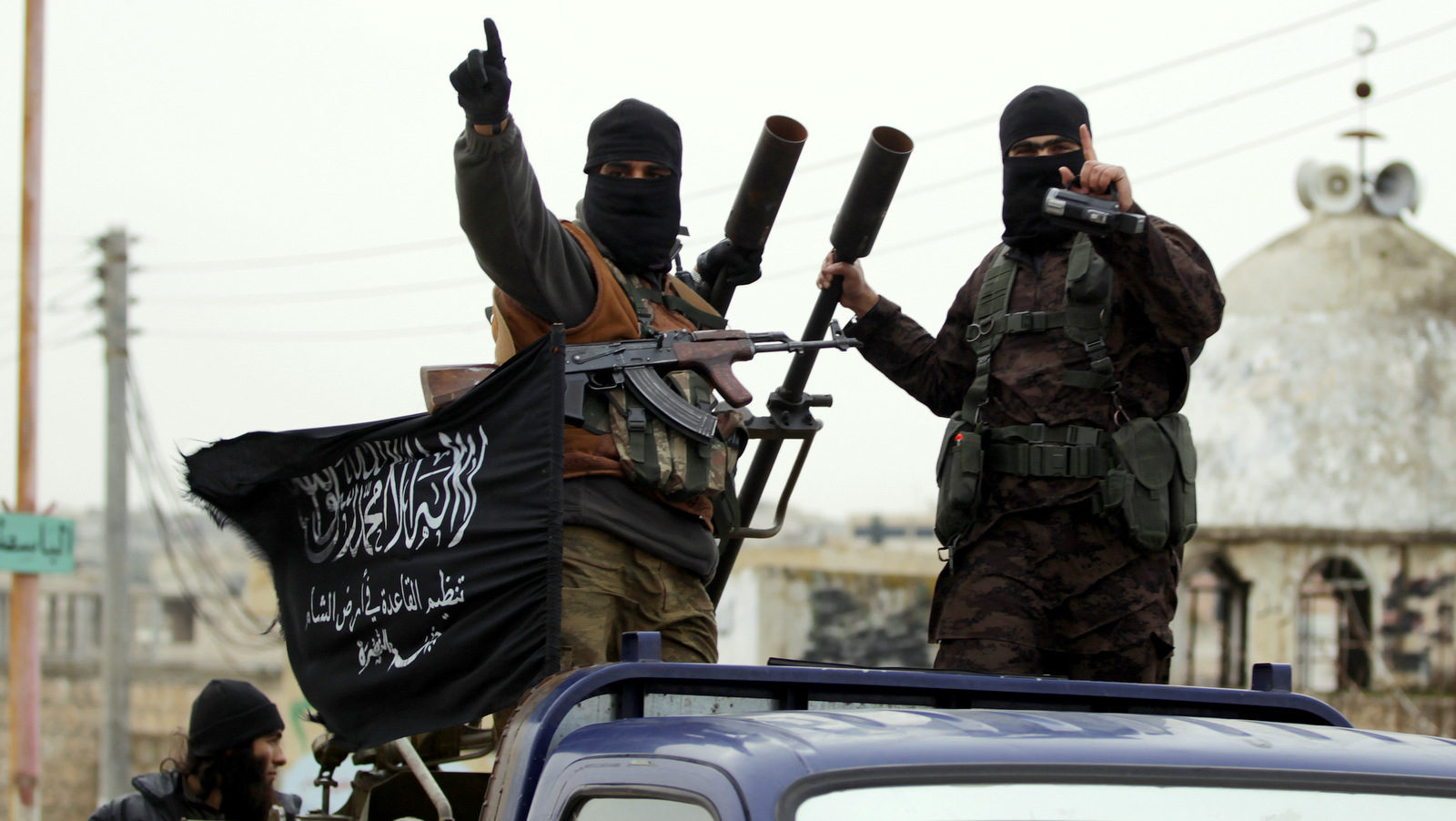 al qaeda al nusra soldiers idlib
