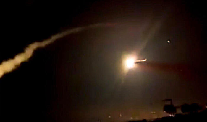 Israeli plane Damascus hit