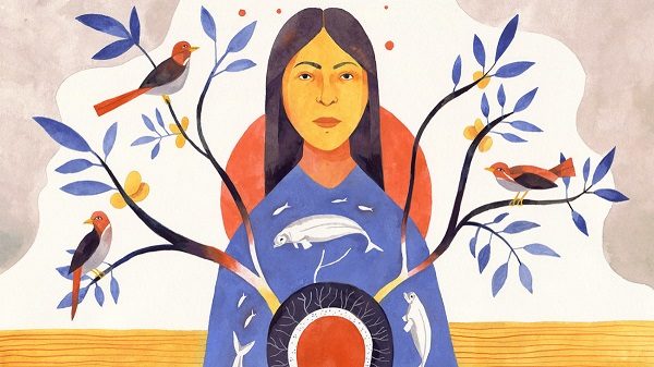 Native woman