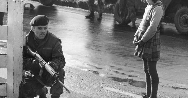 British soldier northern Ireland
