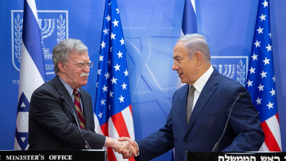 Click to enlarge Bolton Netanyahu