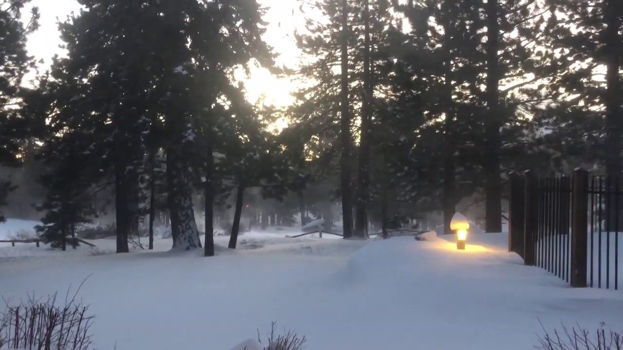 New Snow at Mammoth Mountain