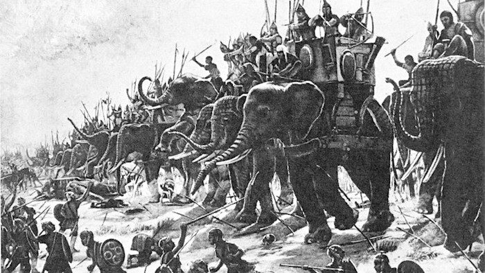Click to enlarge Elephant army