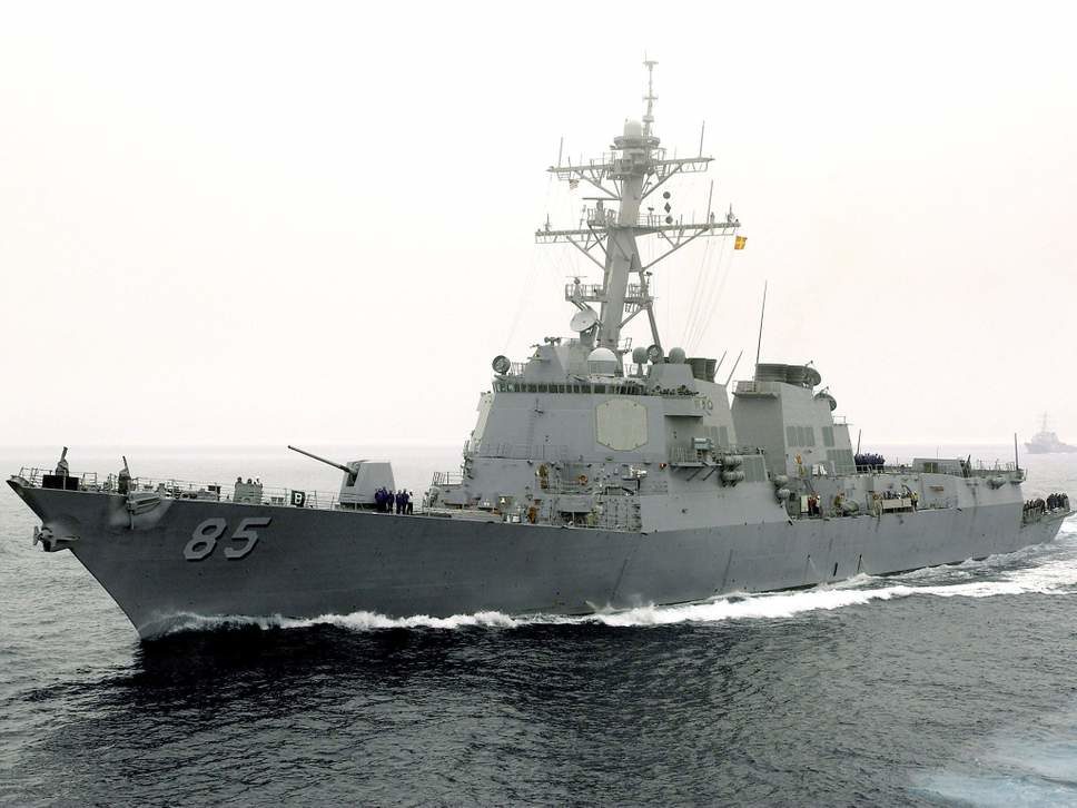 Click to enlarge USS McCampbell
