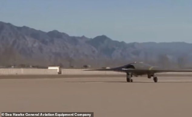 China Sky Hawk stealth drone